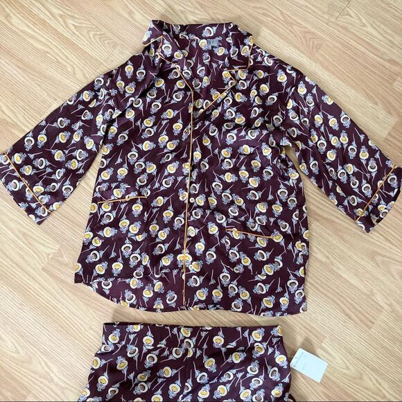 NWT Chelsea28 Silky Print Pajama Set - Picture 3 of 10